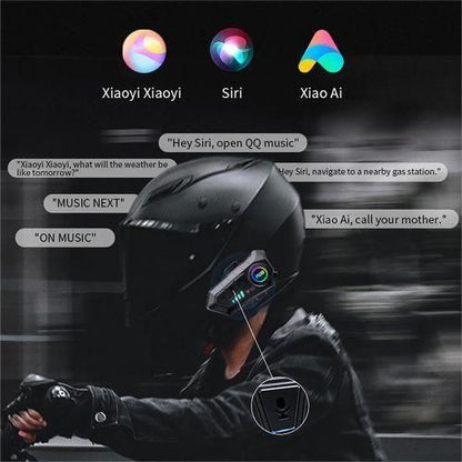 Casque Bluetooth Moto IPX6 – Mains Libres, Étanche & Autonomie 30H | BT 5.3 Alternative courte SEO : Oreillette Bluetooth Casque Moto Étanche IPX6 – BT 5.3