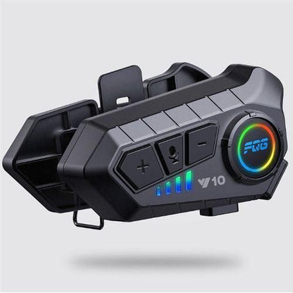 Casque Bluetooth Moto IPX6 – Mains Libres, Étanche & Autonomie 30H | BT 5.3 Alternative courte SEO : Oreillette Bluetooth Casque Moto Étanche IPX6 – BT 5.3