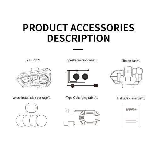Casque Bluetooth Moto IPX6 – Mains Libres, Étanche & Autonomie 30H | BT 5.3 Alternative courte SEO : Oreillette Bluetooth Casque Moto Étanche IPX6 – BT 5.3