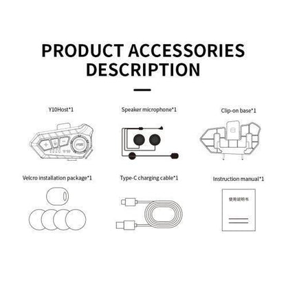 Casque Bluetooth Moto IPX6 – Mains Libres, Étanche & Autonomie 30H | BT 5.3 Alternative courte SEO : Oreillette Bluetooth Casque Moto Étanche IPX6 – BT 5.3