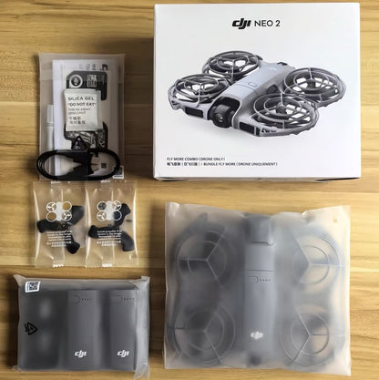 Prenez le contrôle du ciel en un geste avec le DJI Neo 2 Fly More Combo – Filmez en 4K, sans effort, comme un pro dès le premier vol !